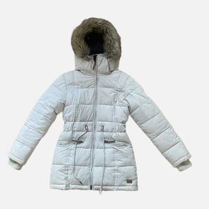 Liquid Snowboard Women’s Jacket, Faux Fur Hood Winter Coat